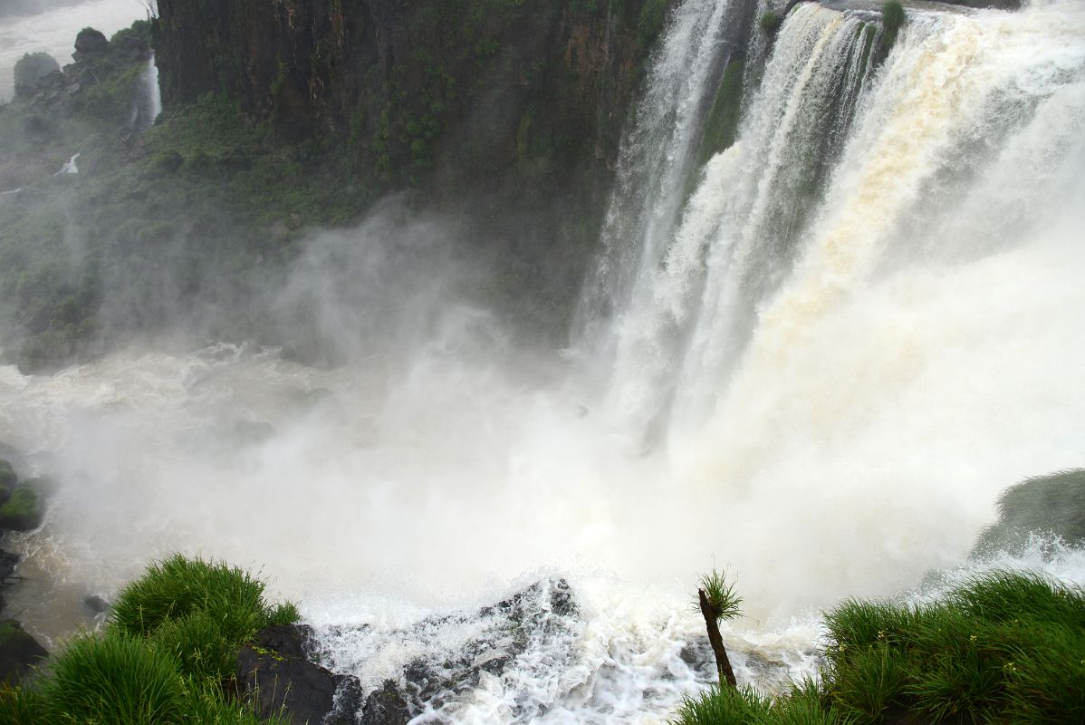 23 Looking Down At Salto Bosetti Falling To The River From Paseo Inferior Lower Trail Iguazu Falls Argentina